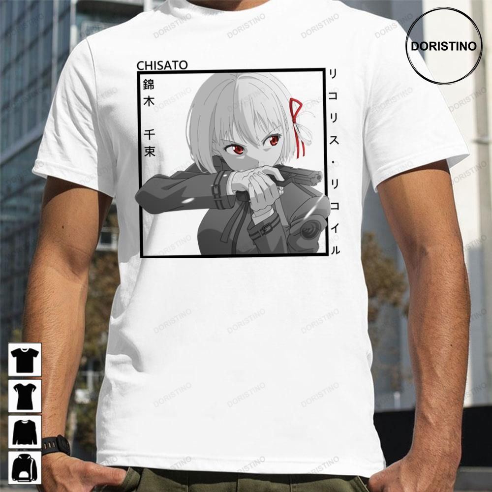 Chisato Nishikigi Lycoris Recoil Anime Awesome Shirts